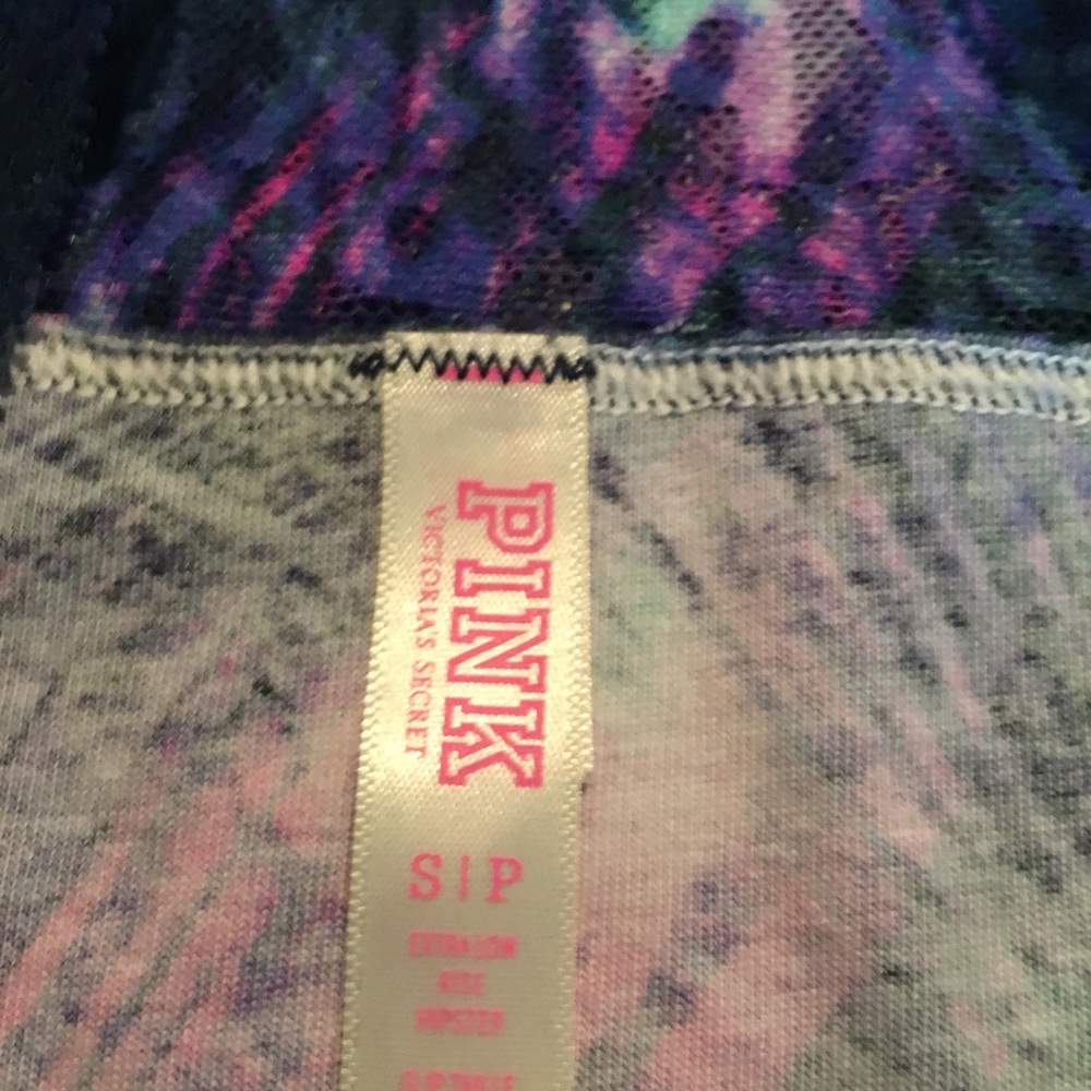 Victoria’s Secret pink lace top low rise hipster